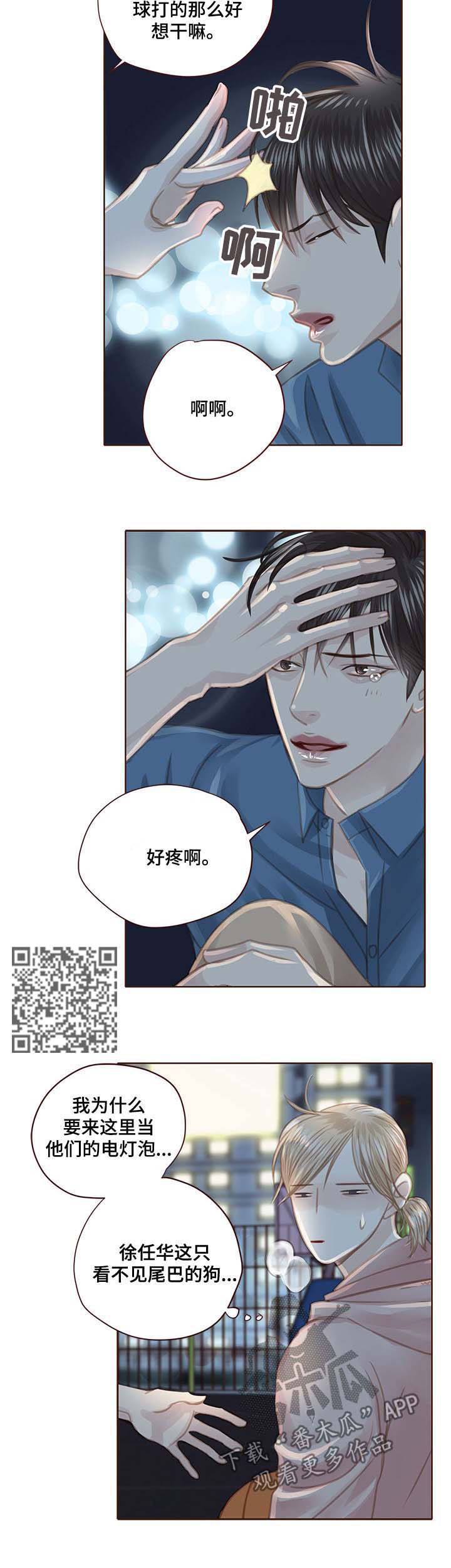 轻狂年少漫画,第105章：打球5图