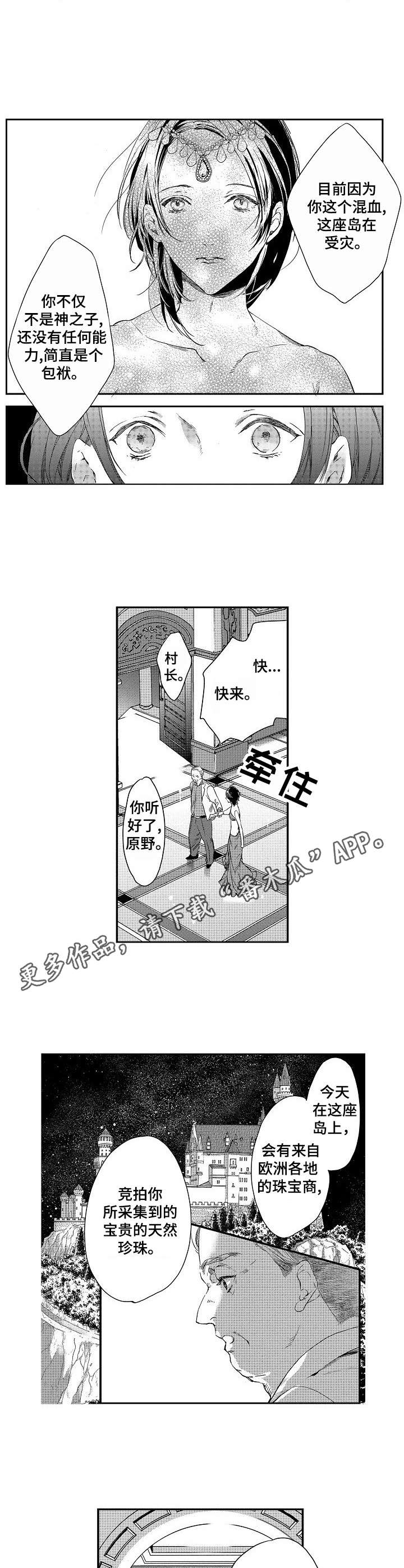 海岛传说漫画,第5章：美貌1图