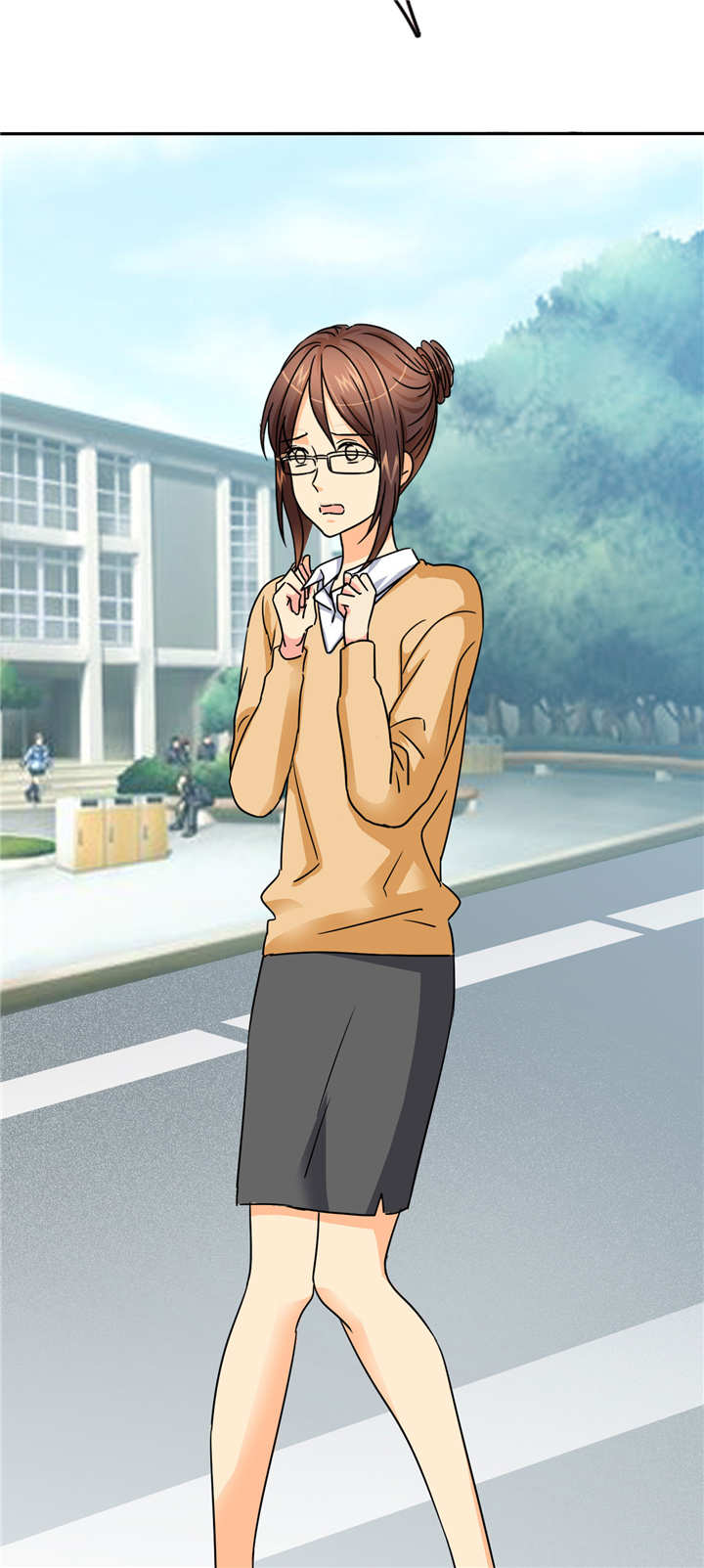 如果从没爱过你漫画,第8章：碰瓷？对不起对不起4图