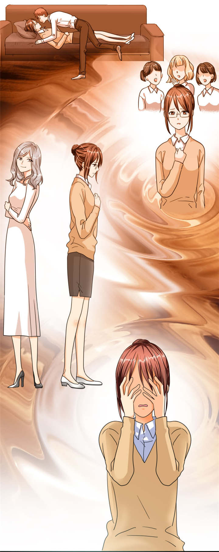 如果从没爱过你漫画,第24章：坏女人？我活该？！2图