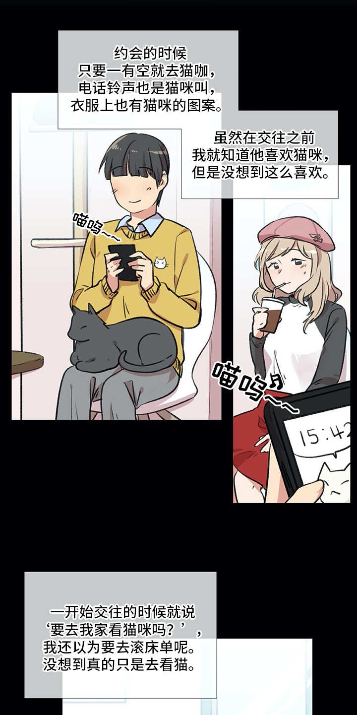 情感咨询师漫画,第18章：猫奴3图
