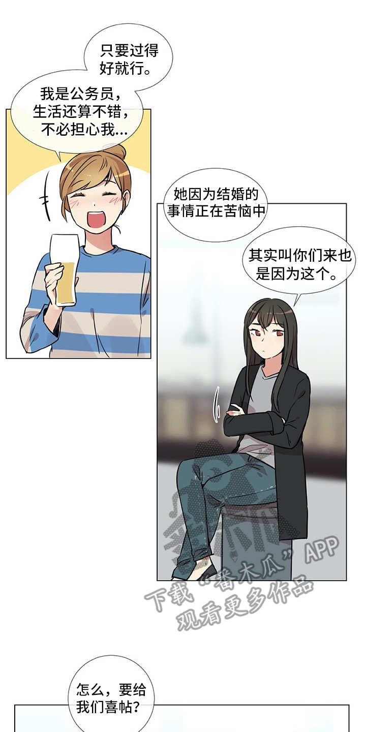 情感咨询师漫画,第21章：聚会3图