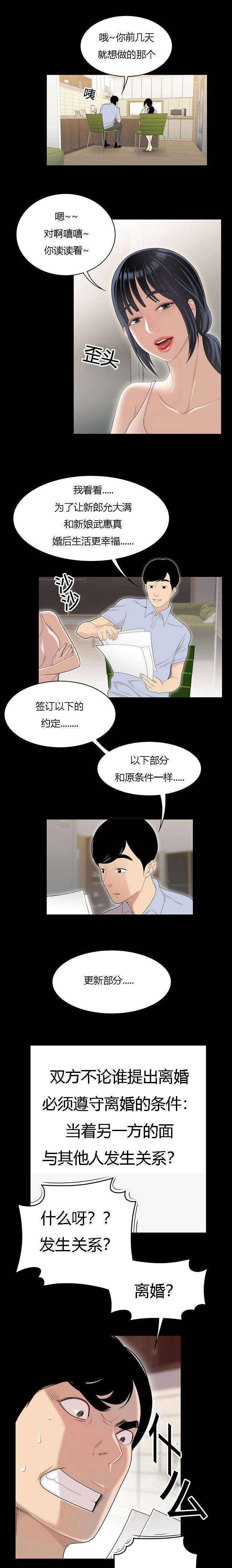 食心记漫画,第73章：结婚契约书2图