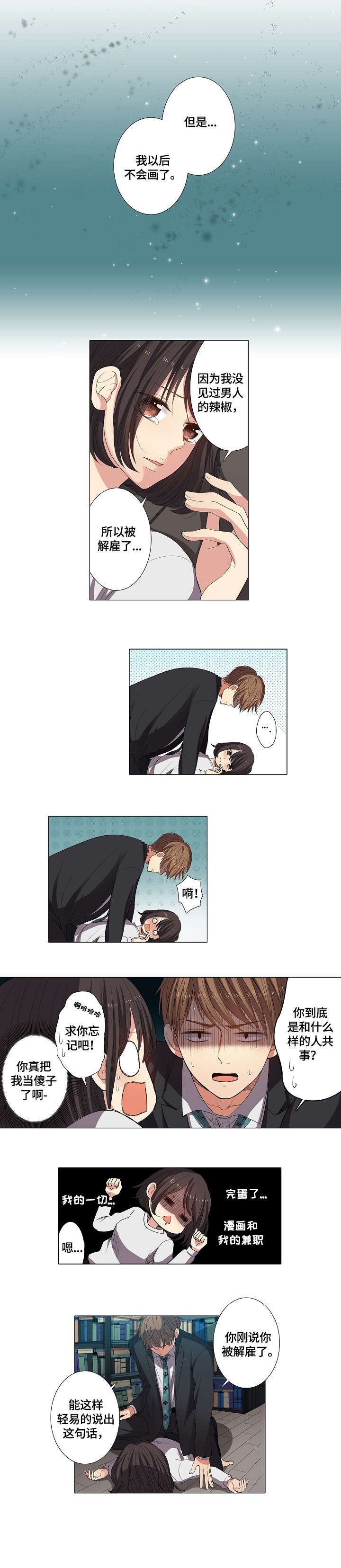 上司突袭漫画,第3章：看看4图