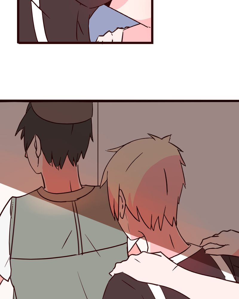 重生只为遇见你漫画,第28章：小孩子嘛，害怕了就哭出来吧3图