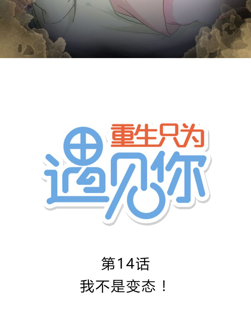 重生只为遇见你免费阅读全文漫画,第14章：我不是变态！2图
