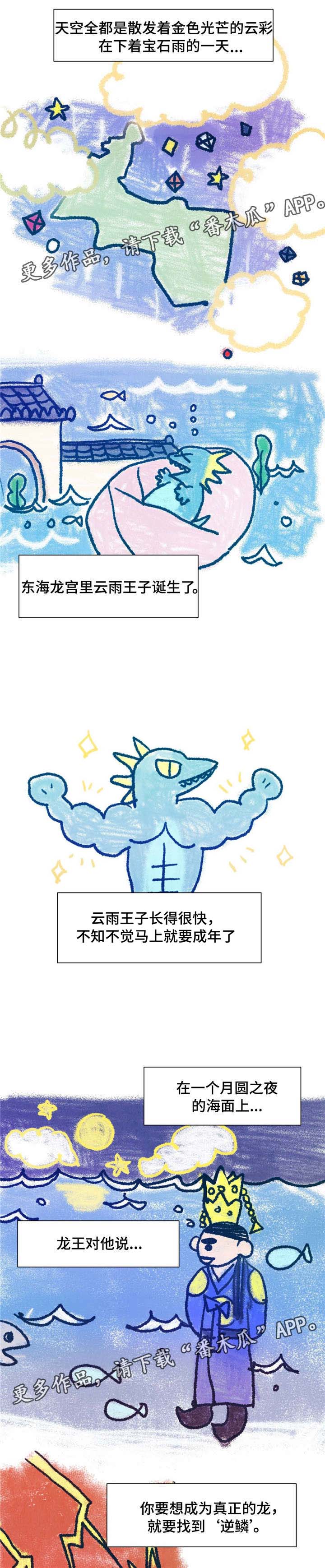 寻鳞之旅漫画,第5章：适应1图