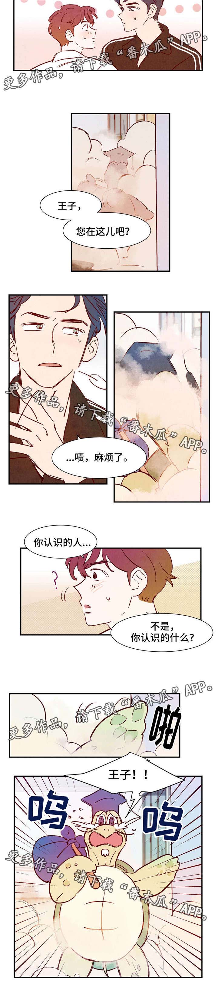 寻鳞之旅漫画,第18章：会说话的乌龟5图