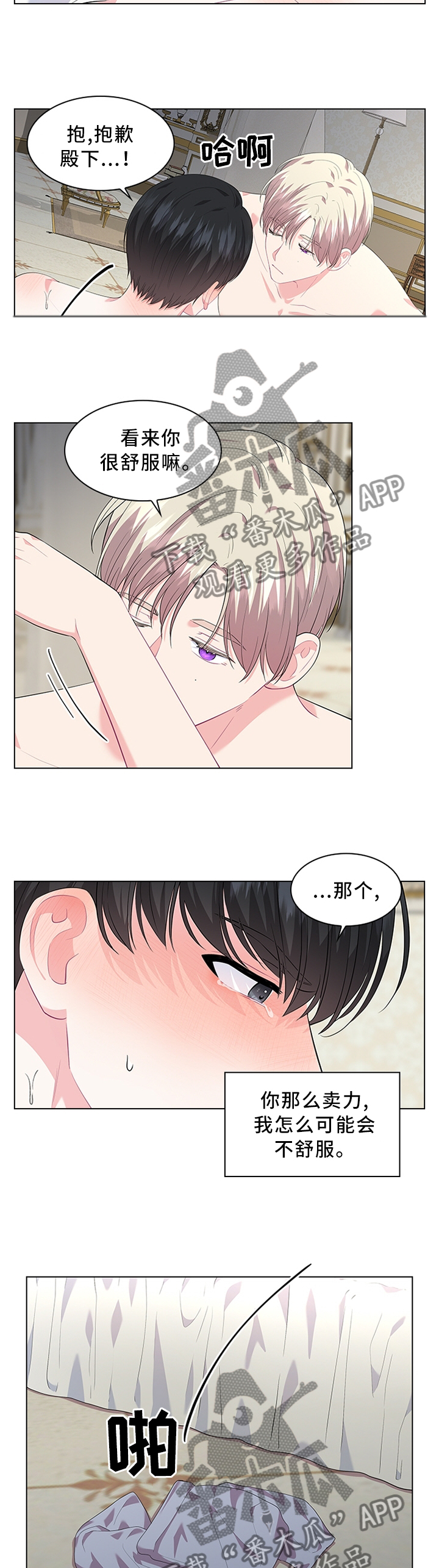 皇室血脉漫画,第36章：不要吵醒他3图