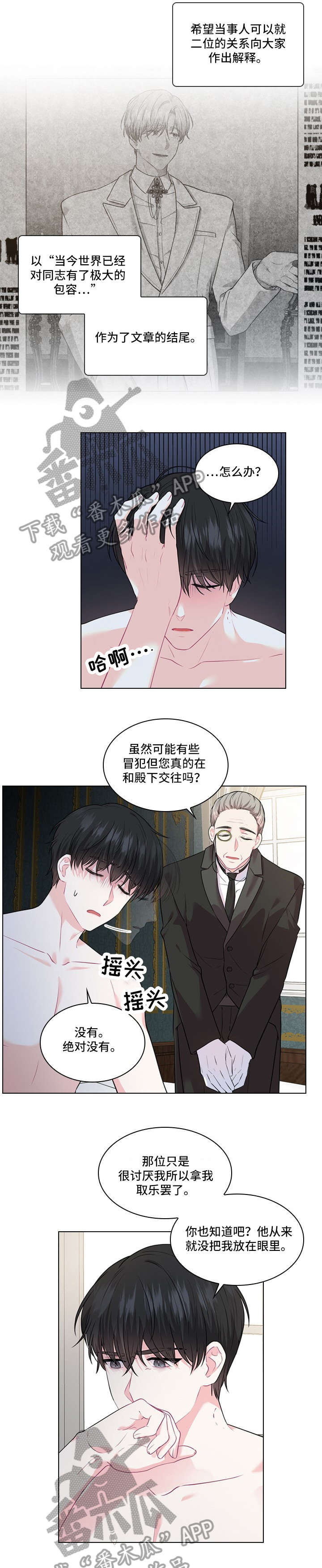 皇室血脉断绝谁将继承皇位漫画,第11章：怀疑5图