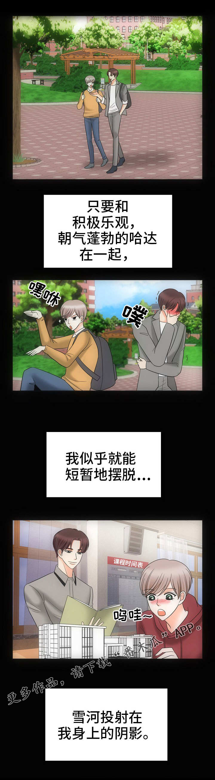 同好公寓漫画,第27章：深渊1图