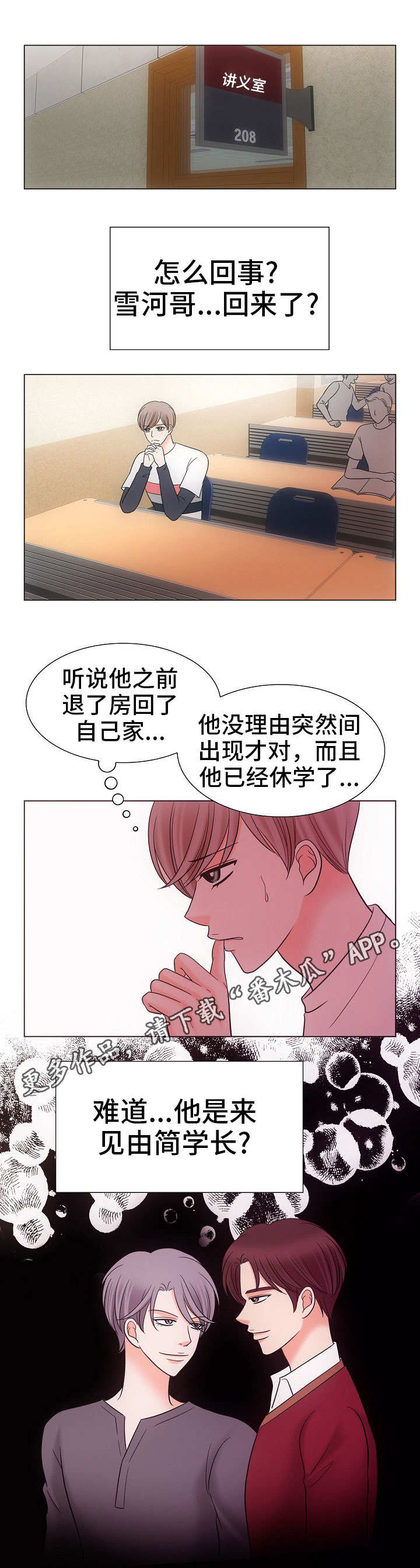 同好公寓漫画,第30章：胡思乱想4图