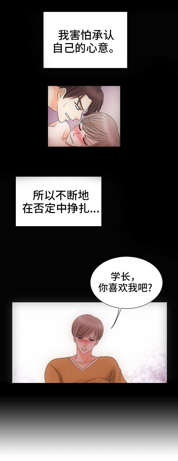 同好公寓漫画,第28章：自我欺骗1图