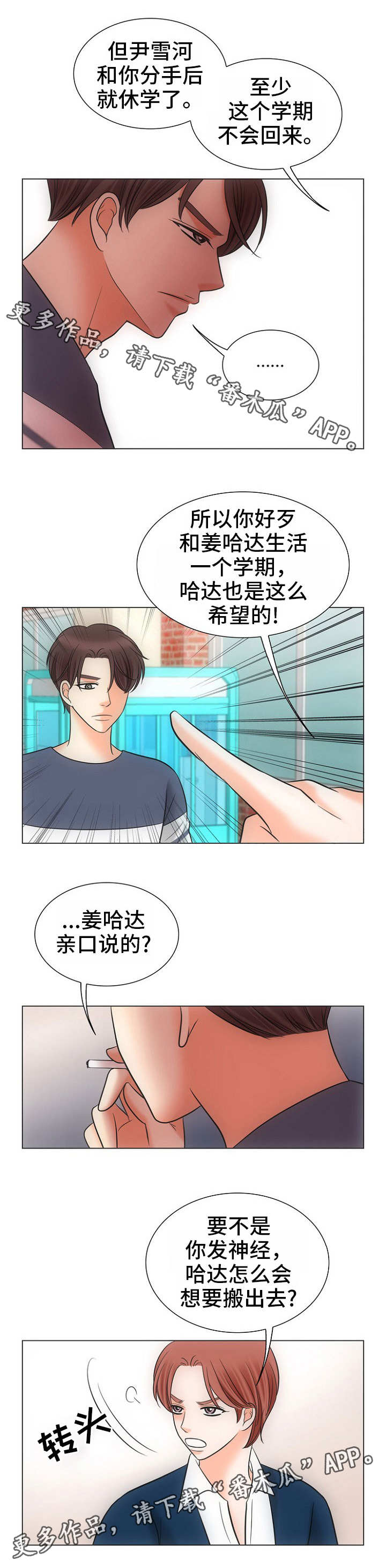 同好公寓漫画,第6章：傻瓜2图