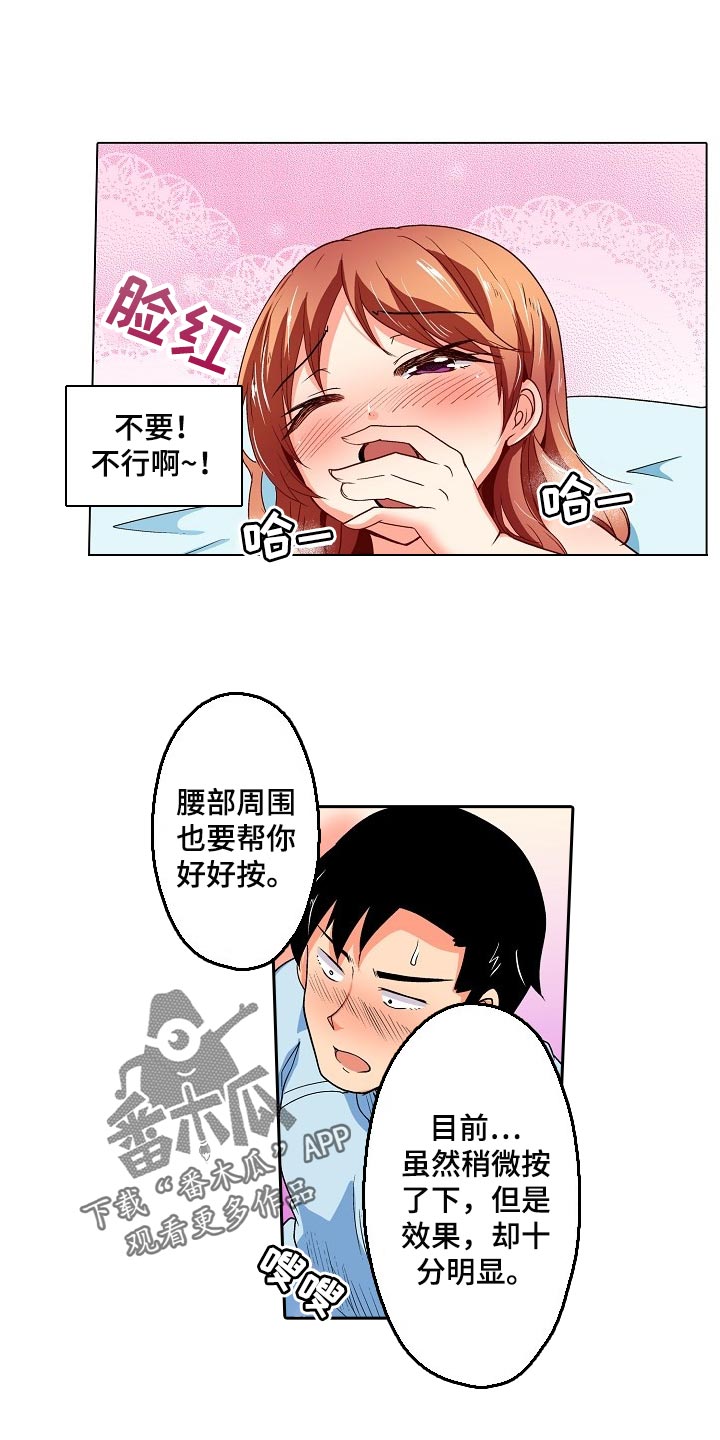 手法漫画,第37章：闪了腰1图