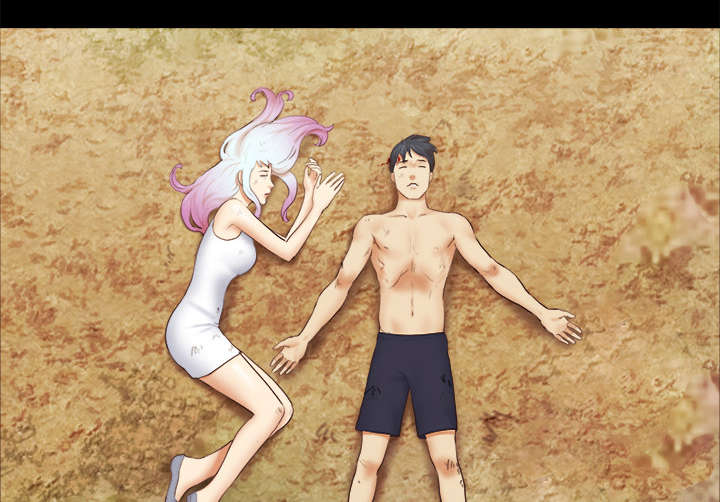 一分为二画图法漫画,第43章：诅咒解除1图