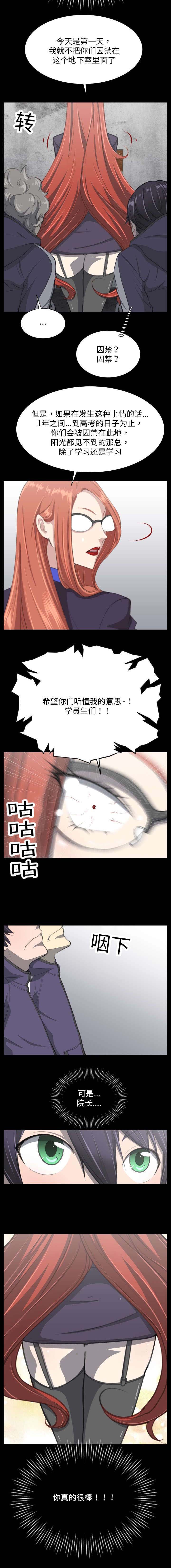 我的美女院长漫画,第10章：囚禁5图