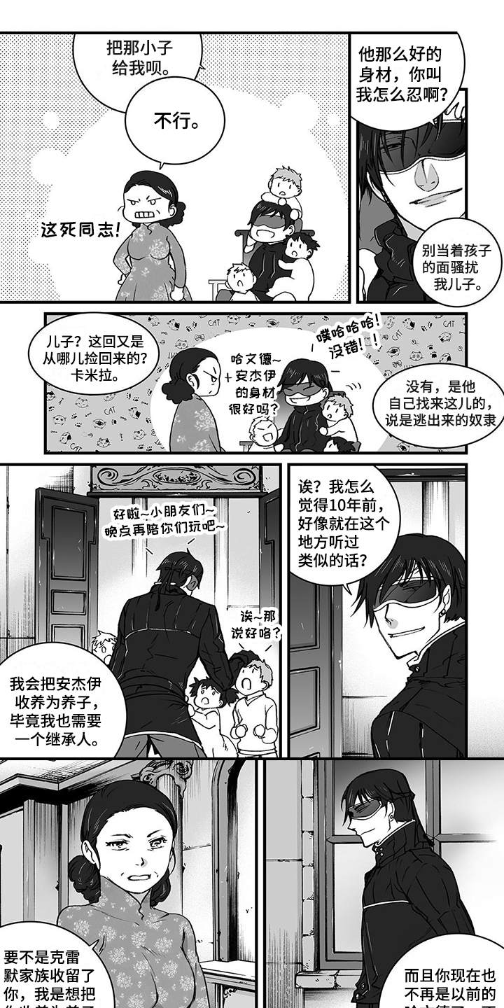 落魄王子漫画,第3章：隐忍1图