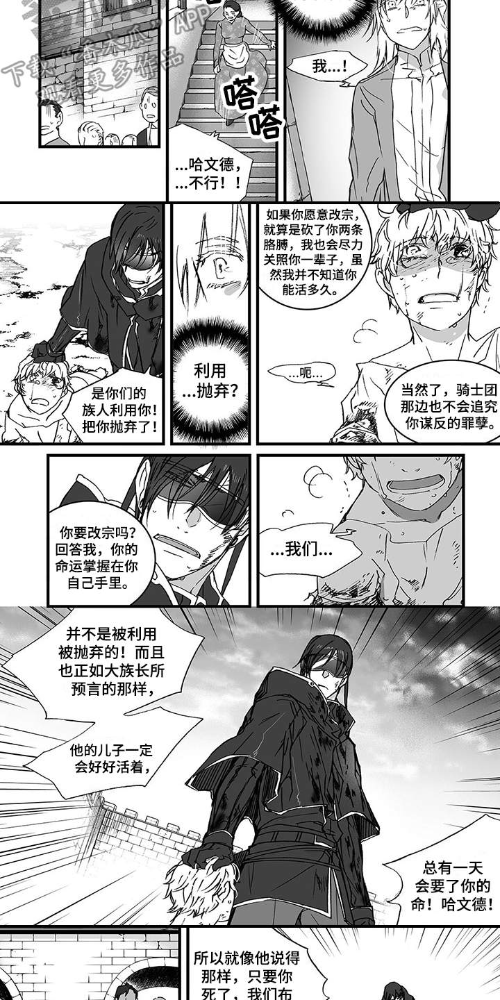 落魄王爷结局漫画,第17章：无情2图