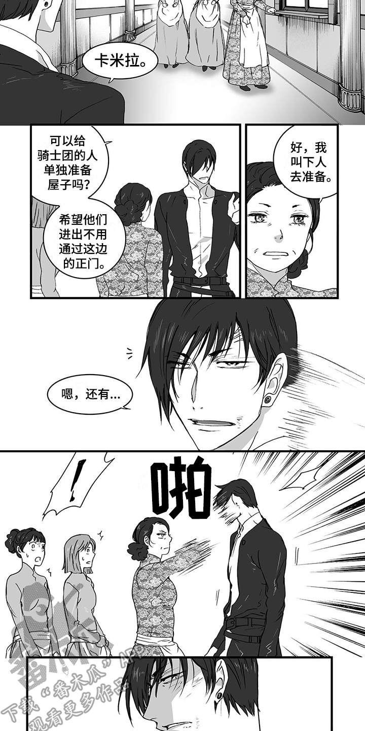 落魄大厨漫画,第8章：骑士团2图