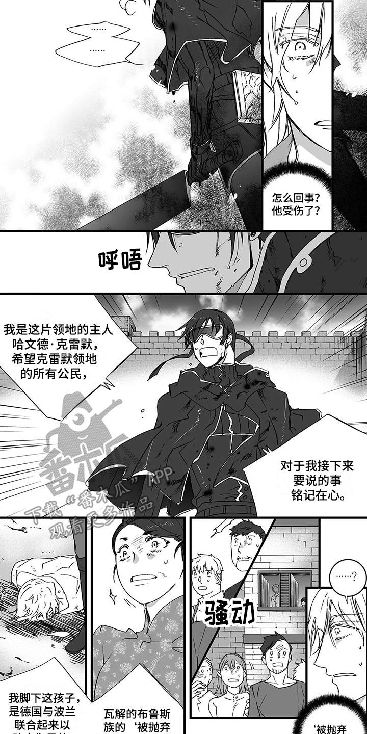 落魄王爷结局漫画,第17章：无情4图