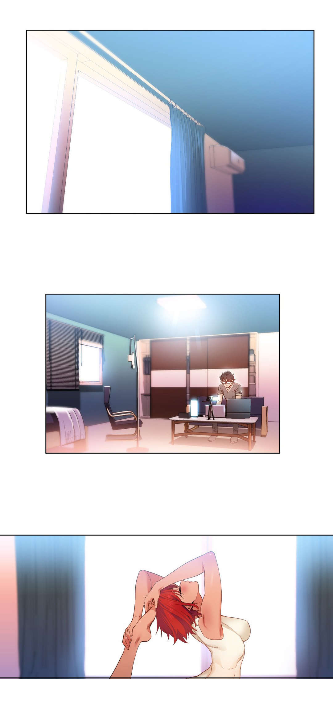 直播零距离漫画,第41章：按摩屋里的故事1图