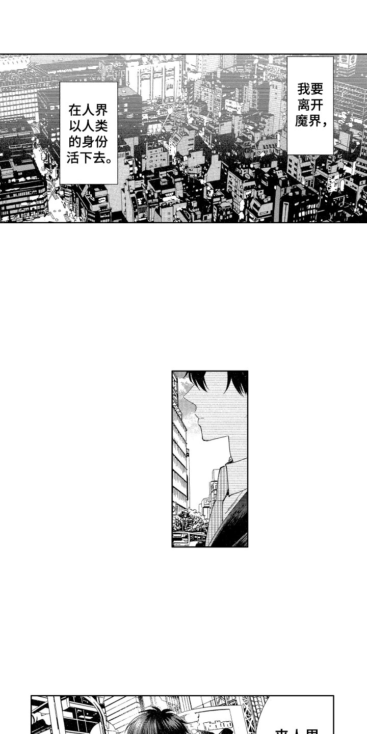 梦魔初入人间漫画,第1章：来到人间5图