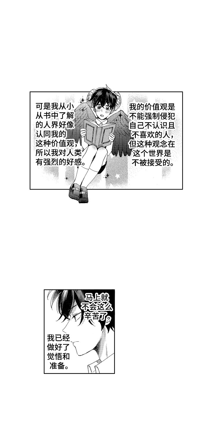 梦魔初入人间漫画,第1章：来到人间4图