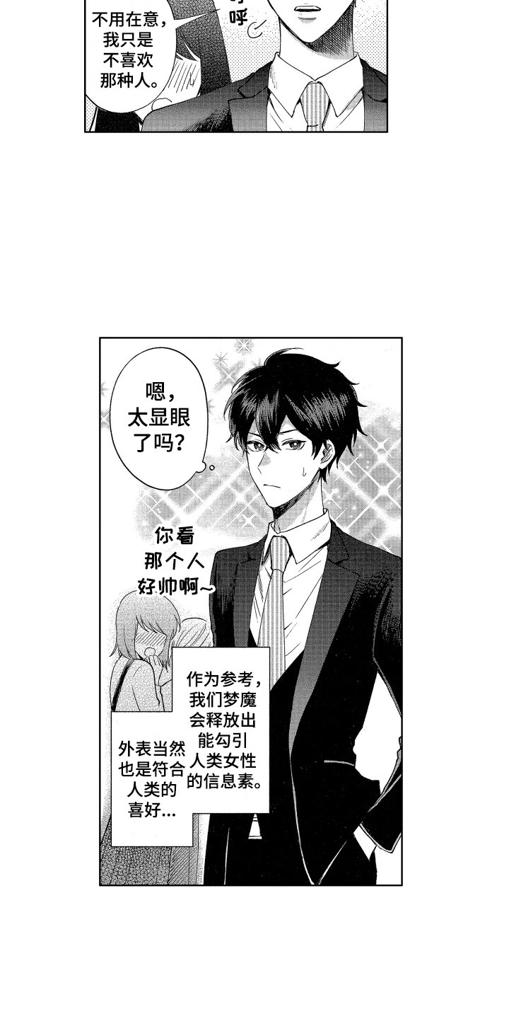 梦魔初入人间漫画,第1章：来到人间4图