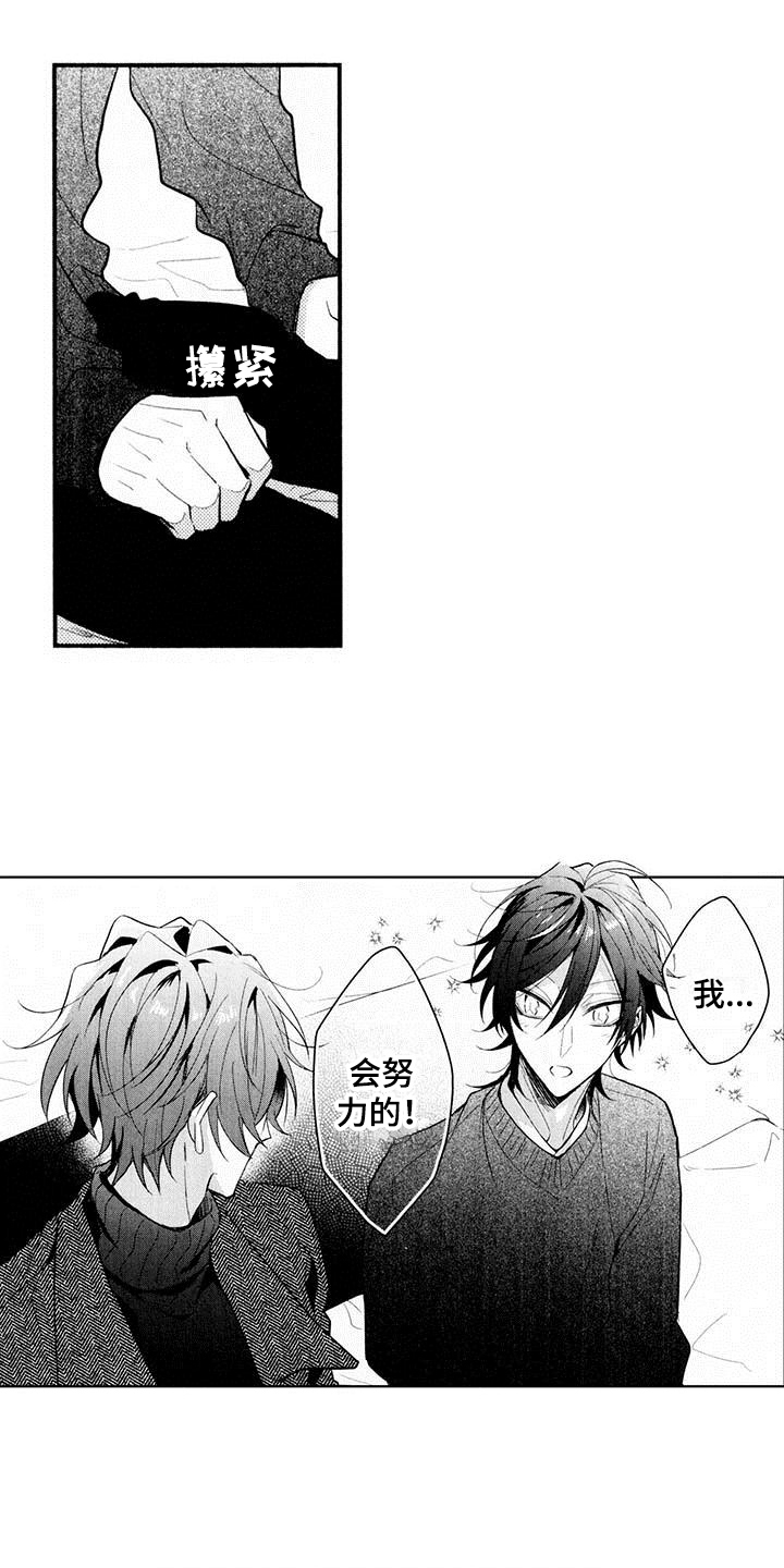 启动表演漫画,第15章：表白1图