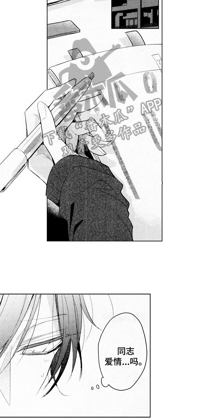 启动表演漫画,第6章：求助1图