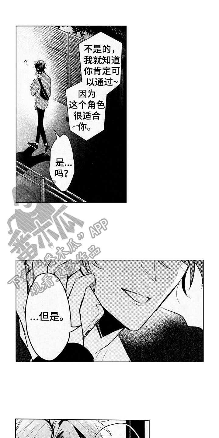 启动表演漫画,第11章：好消息1图