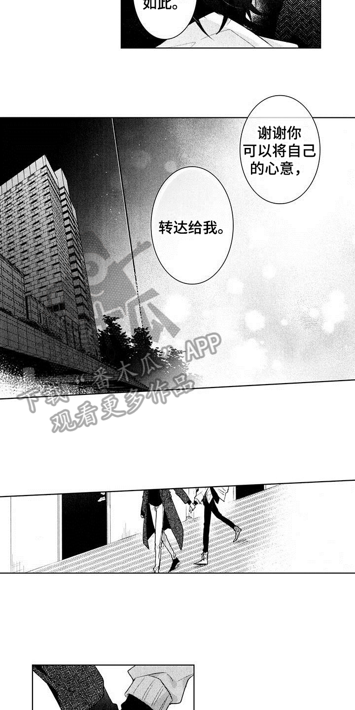 启动表演漫画,第21章：传达心意1图