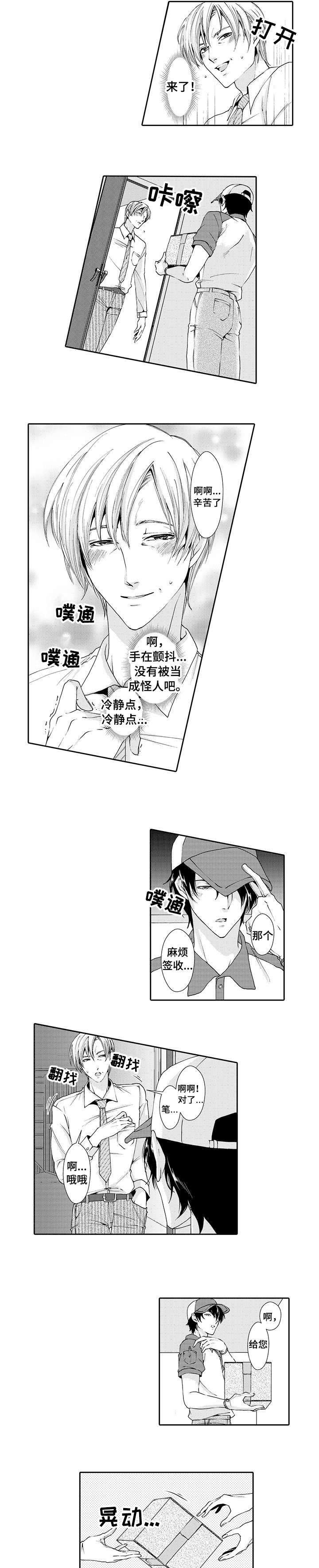 与他一同堕落漫画,第1章：快递5图