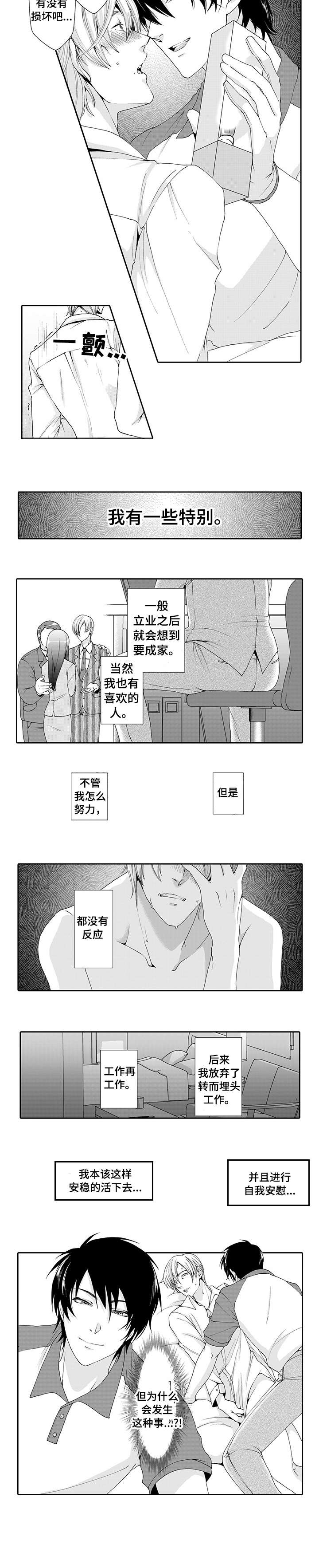 与他一同堕落漫画,第1章：快递3图