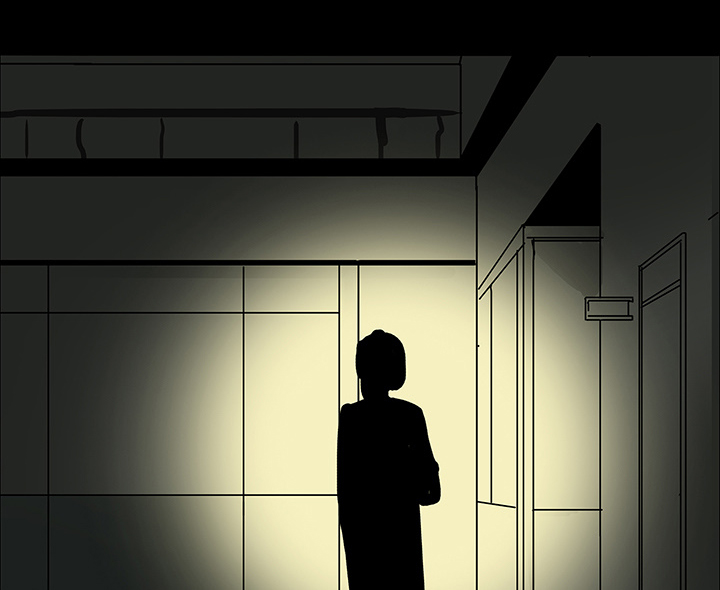 医院的诅咒漫画,第10章：没有人4图