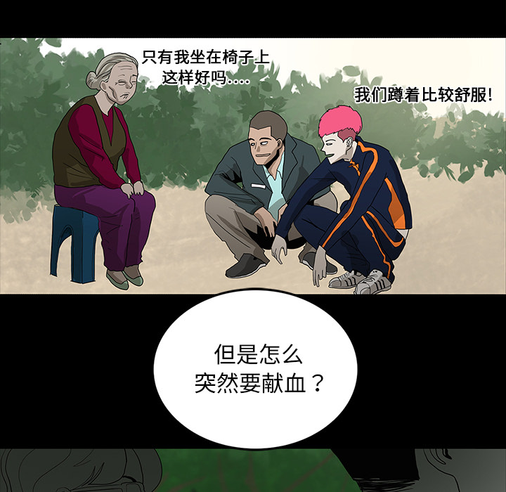 医院的诅咒漫画,第29章：献血1图