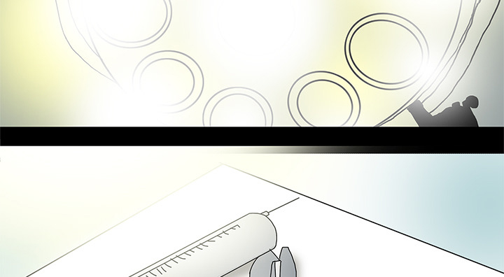 医院的诅咒漫画,第6章：奇怪的手术2图