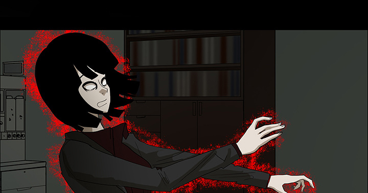 医院的诅咒漫画,第51章：月圆之黑3图