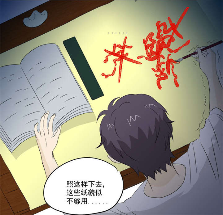 爱上阴间小娇妻漫画,第9章：鬼画符3图