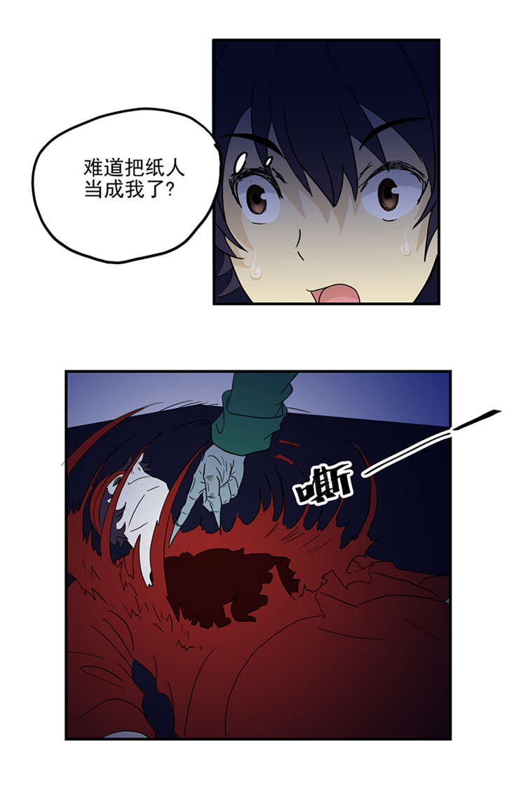 爱上阴间小娇妻之续缘在线听书漫画,第2章：纸人挡灾1图