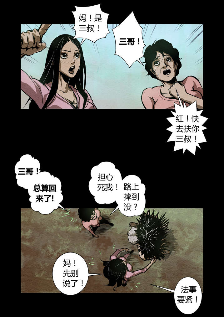 魂收小说版漫画,第14章：祖师降身5图