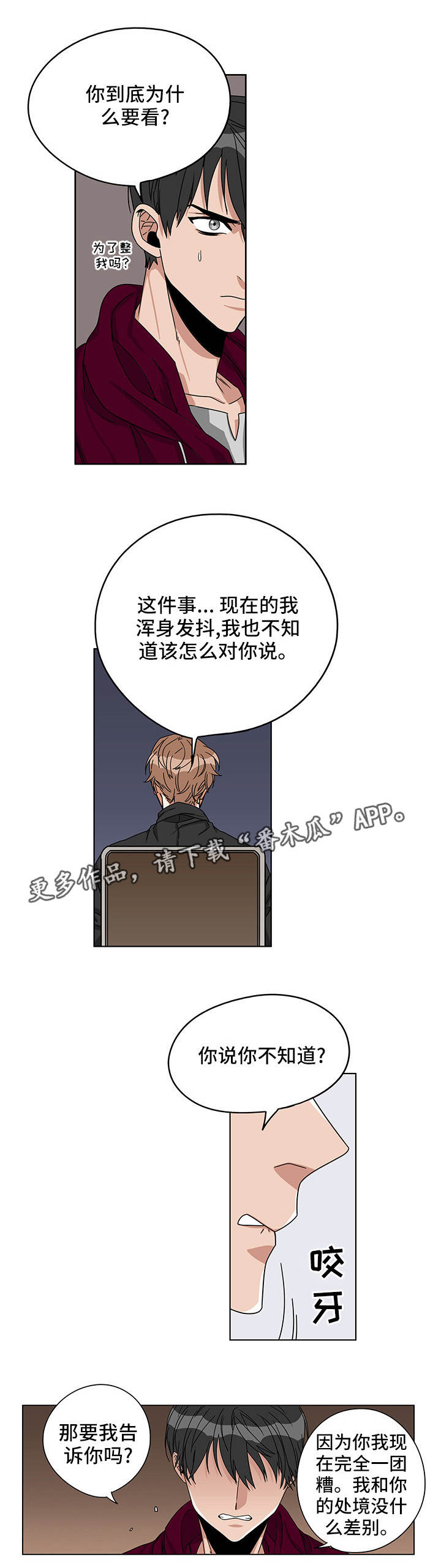 潜伏经典台词漫画,第17章：那个视频1图