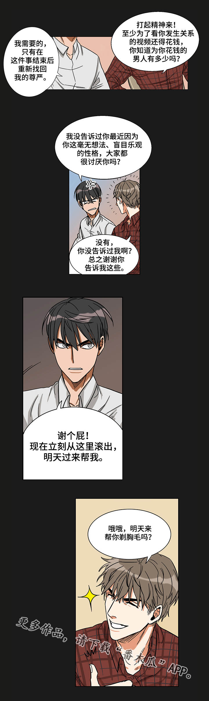 潜伏警探漫画,第3章：肮脏的事3图