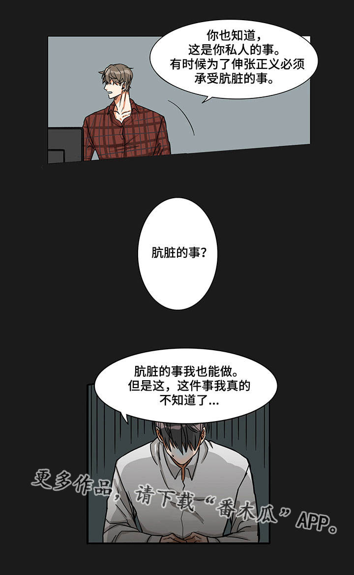 潜伏警探漫画,第3章：肮脏的事1图