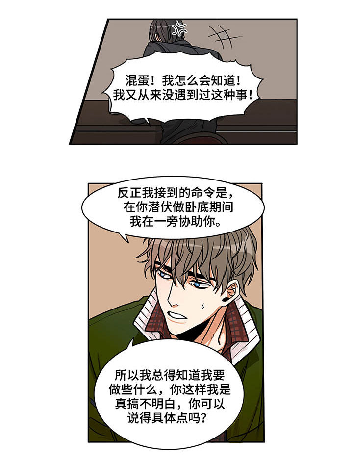 潜伏1演员漫画,第1章：下达命令2图