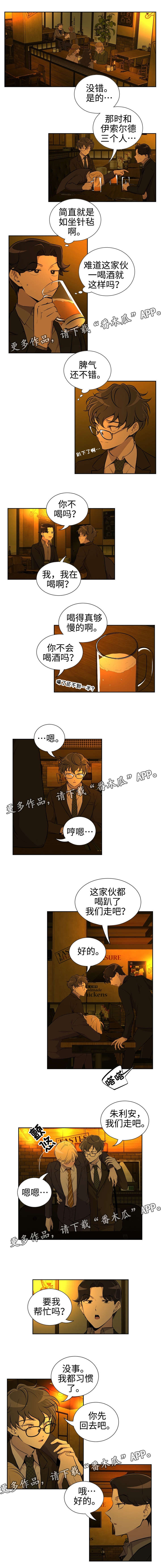 伪装的目的和意义漫画,第8章：喝酒3图