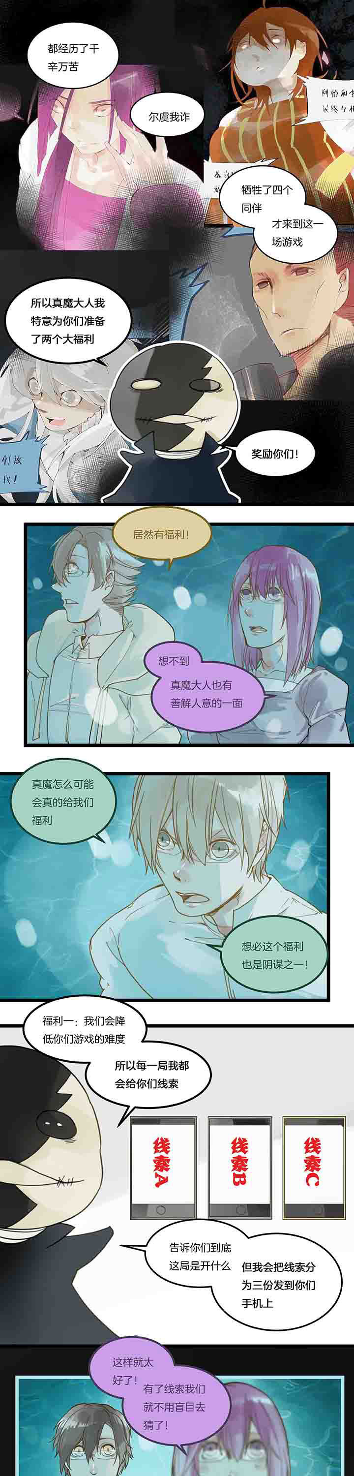 心魔游戏漫画,第88章：福利与信任3图