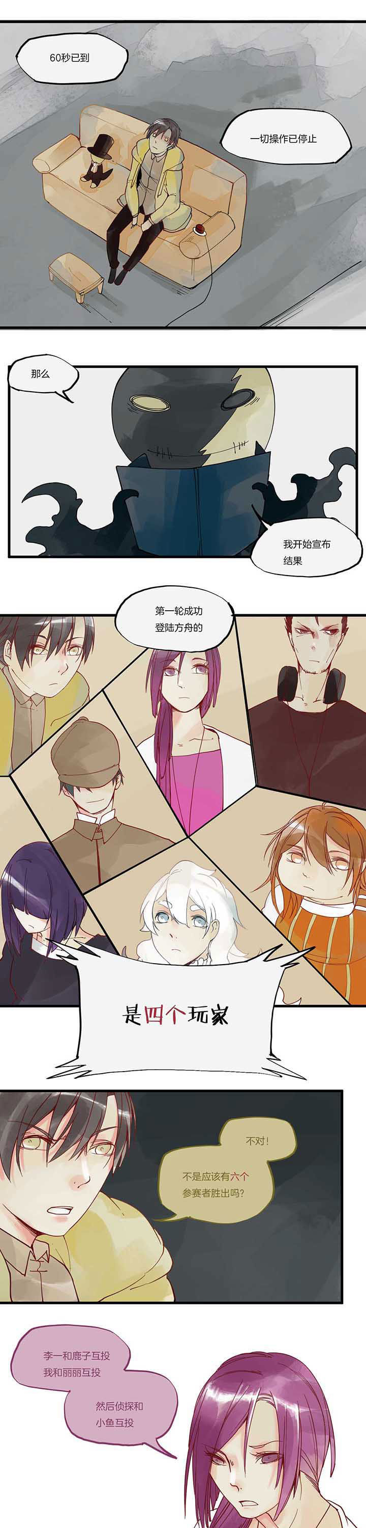 心魔游戏全章节攻略汇总漫画,第19章：第一轮5图