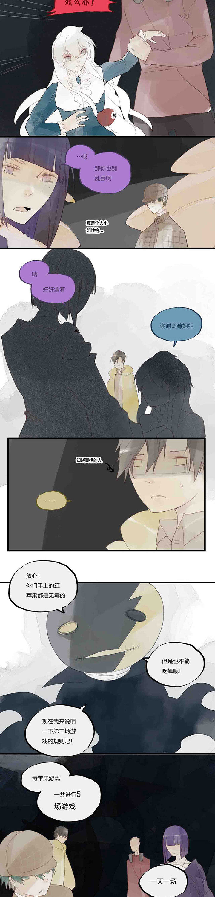 心魔游戏漫画,第36章：毒苹果游戏4图
